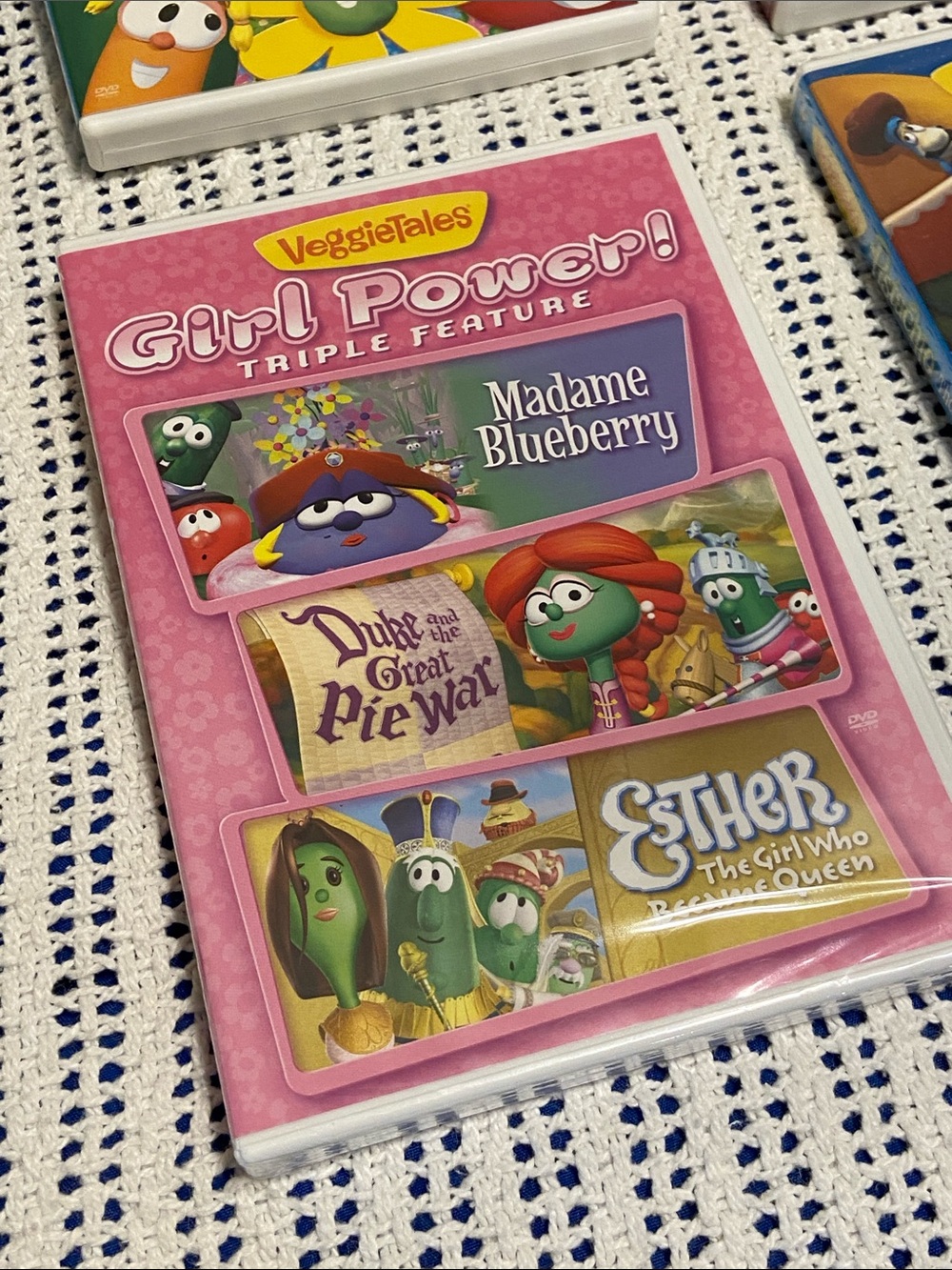 VeggieTales Set Of 4 DVD’s 2 Brand New 2 Open Different Titles Collectibles - Picture 4 of 10